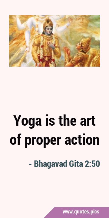 Yoga is the art of proper …
