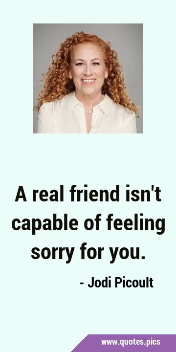 A real friend isn