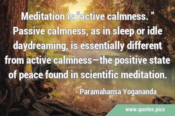 Meditation is 