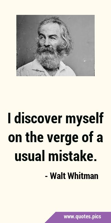 I discover myself on the verge of a usual …
