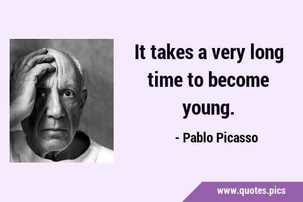 It takes a very long time to become …