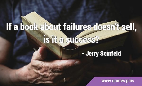 If a book about failures doesn