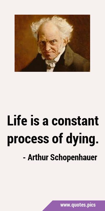 Life is a constant process of …