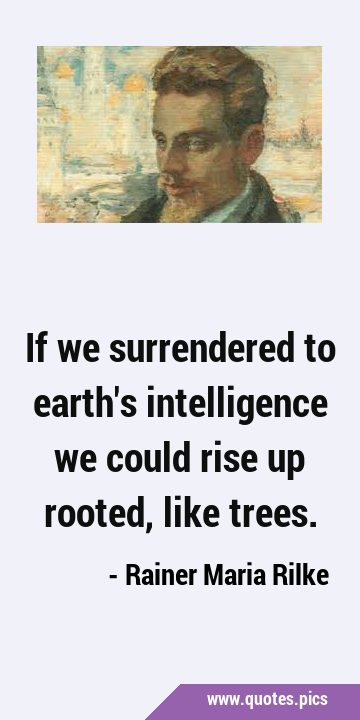 If we surrendered to earth